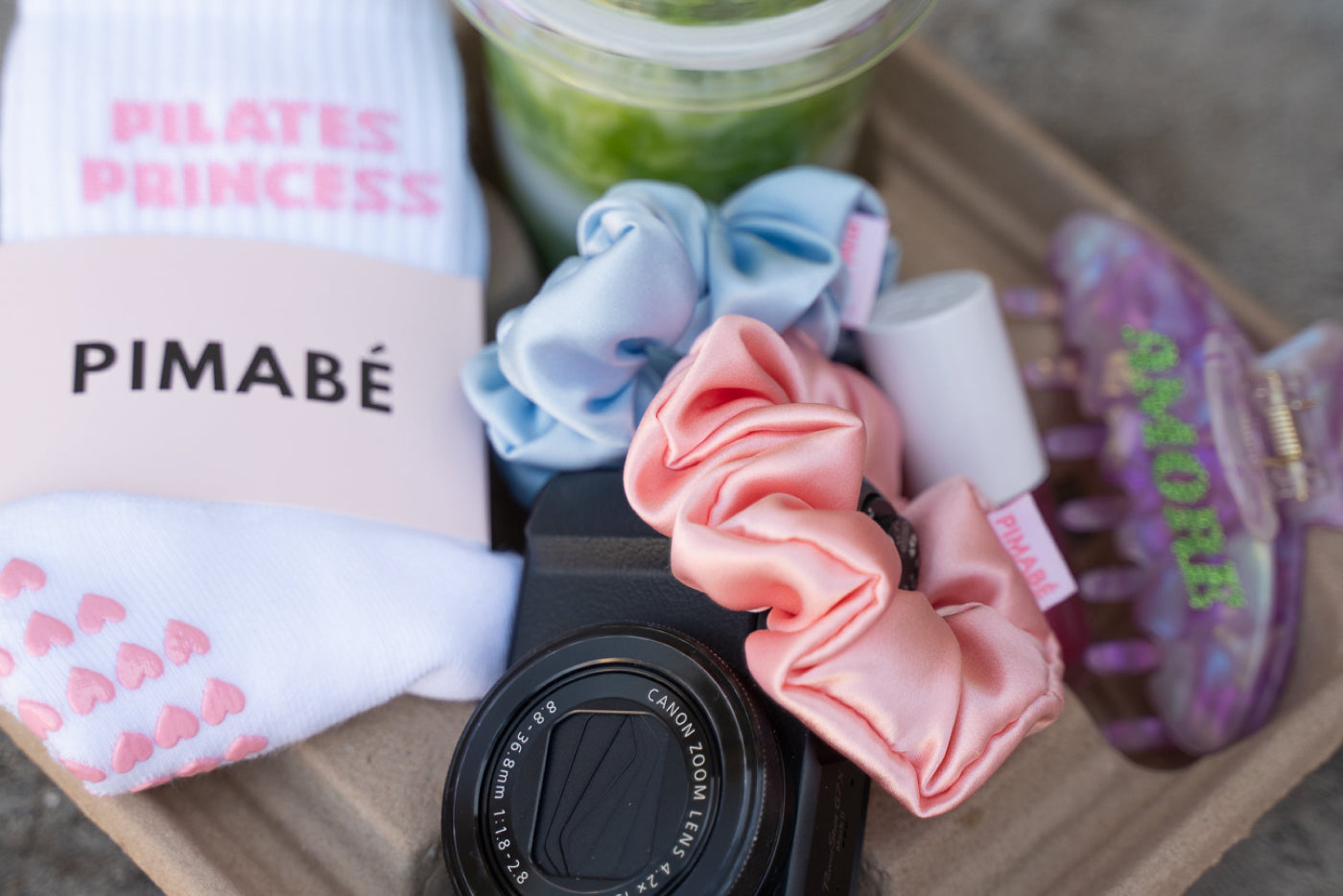 Amore Haarspange von Pimabé – für Reformer Pilates, – pilatessocken grippysocks pilates reformerpilates