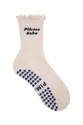 Ruffle Pilates Socken - Pilates Babe Blue
