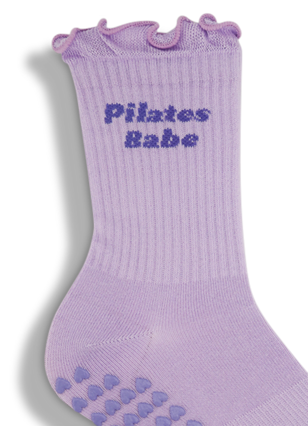 Ruffle Pilates Socken - Pilates Babe Lavender