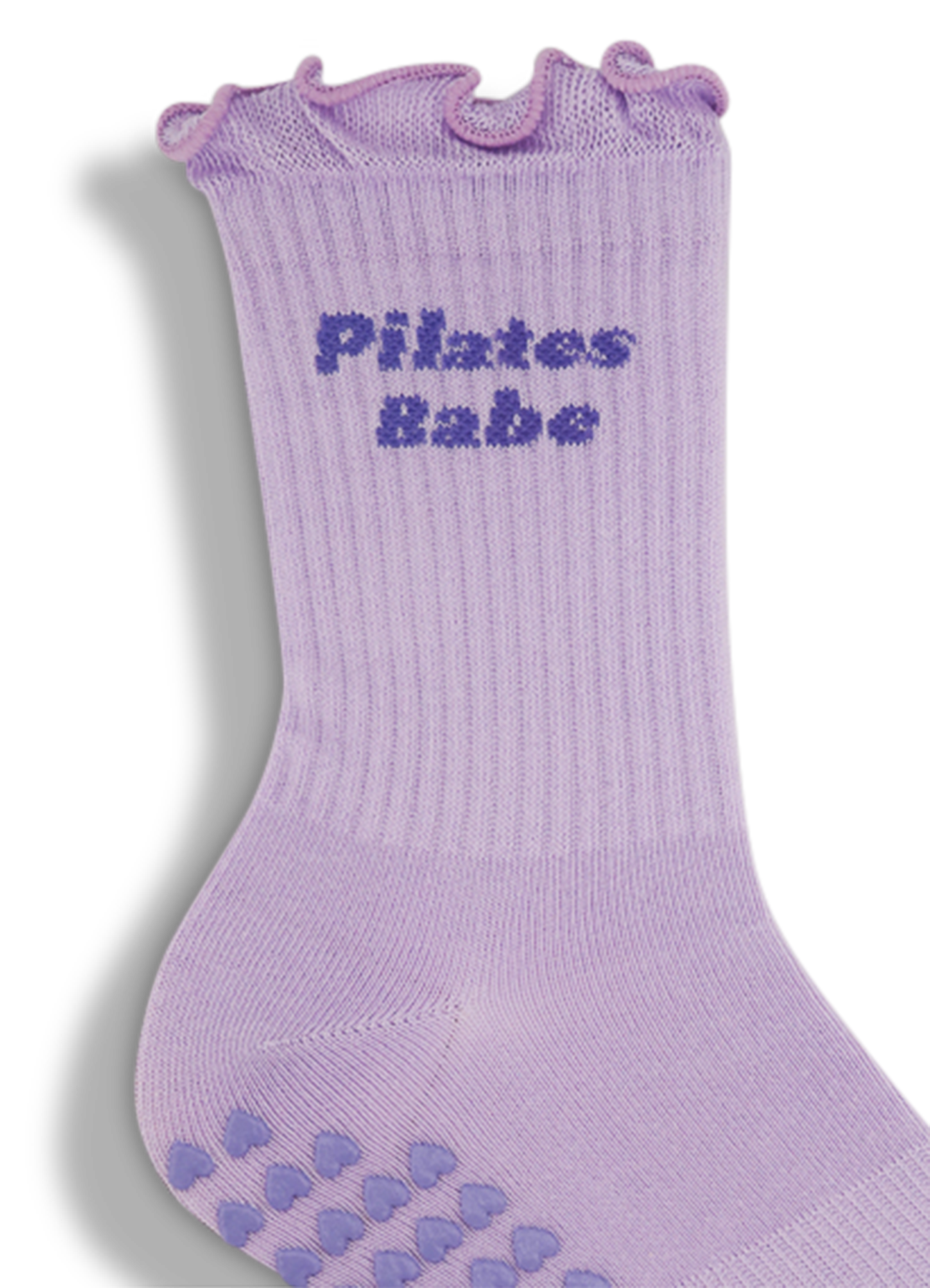 Ruffle Pilates Socken - Pilates Babe Lavender