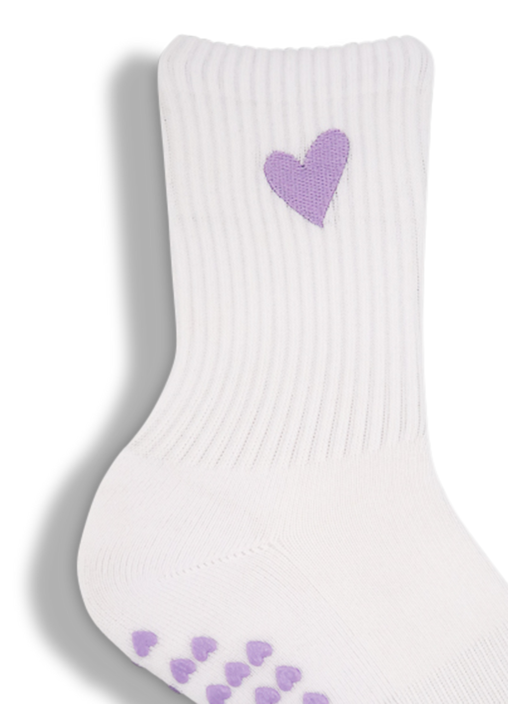 Pilates Socken - Lavender Heart