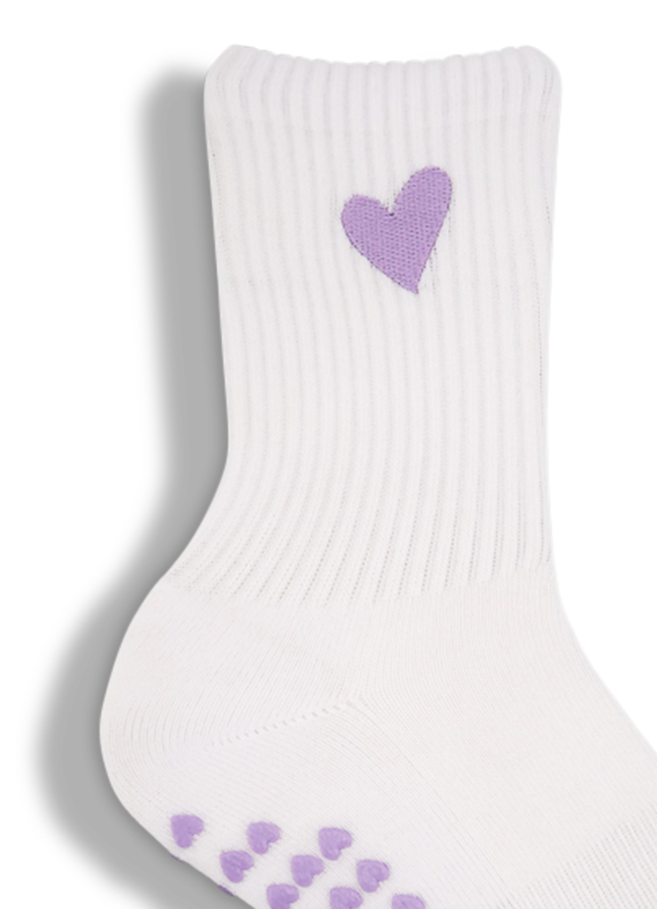Pilates Socken - Lavender Heart