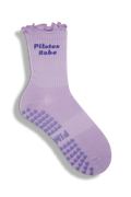 Ruffle Pilates Socken - Pilates Babe Lavender