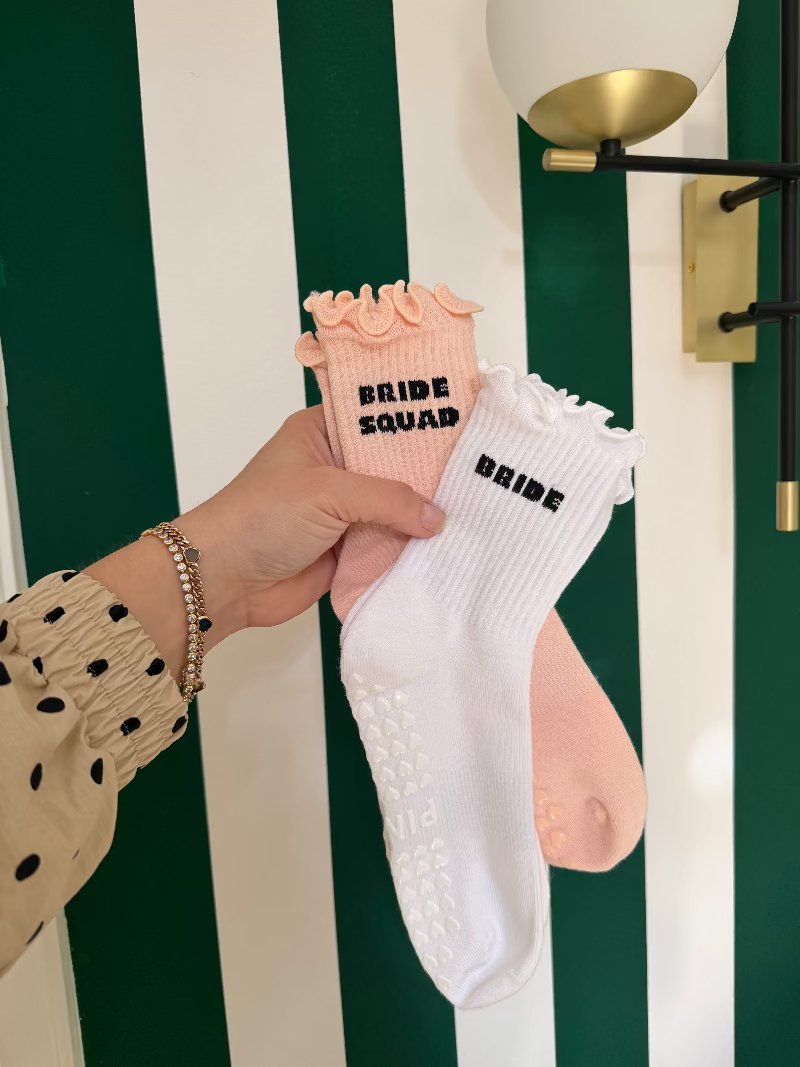 Bride Squad Grip Socks- Pilates Socken JGA