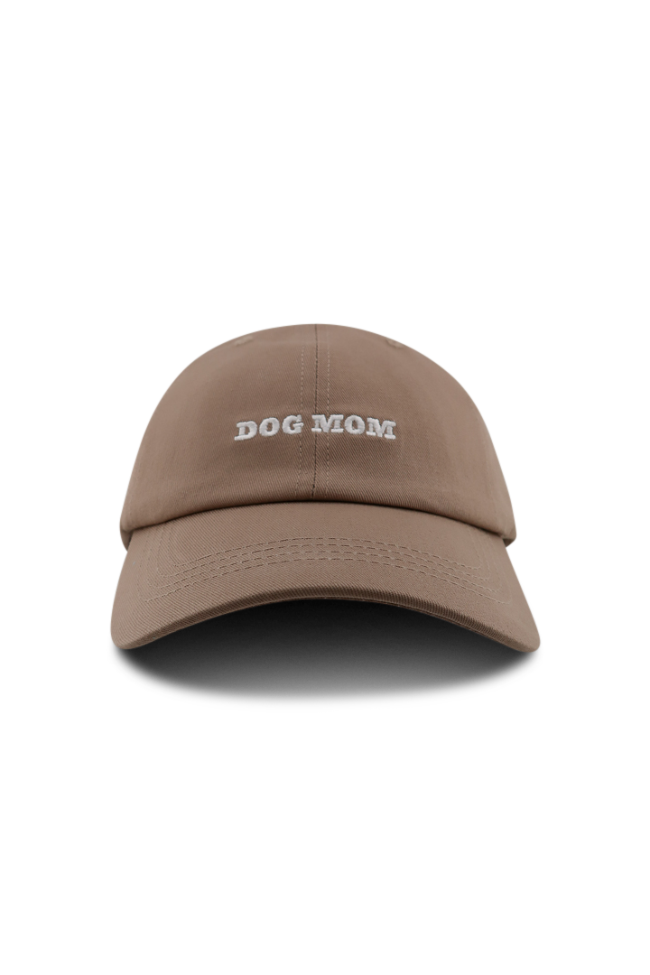 Dog Mom Cap - Cappuccino