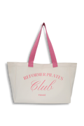Reformer Pilates Club Tote Bag - Hot Pink