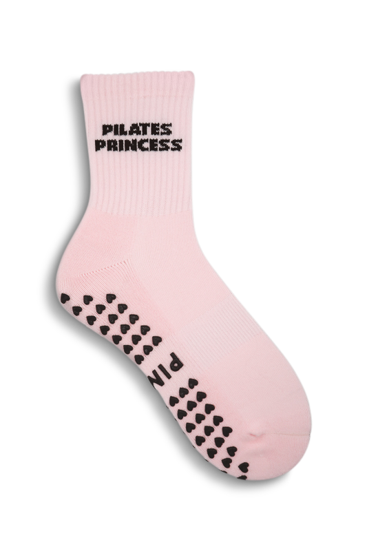 Grip Sock - Pilates Princess in Bubblegum