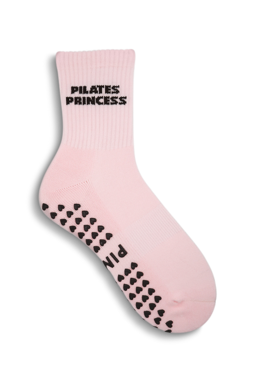 Grip Sock - Pilates Princess in Bubblegum