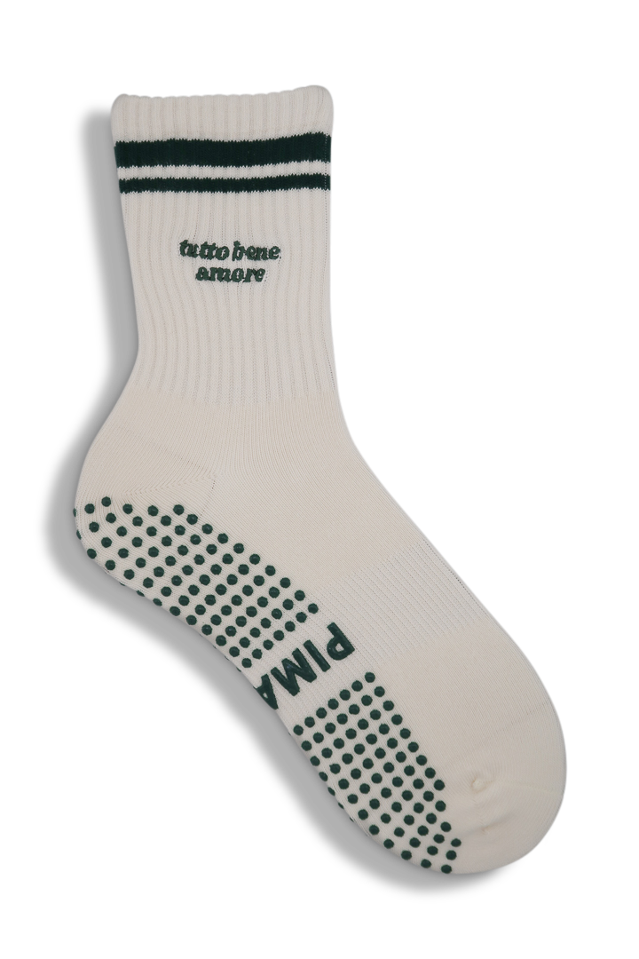 Grip Sock - Tutto Bene Amore Green