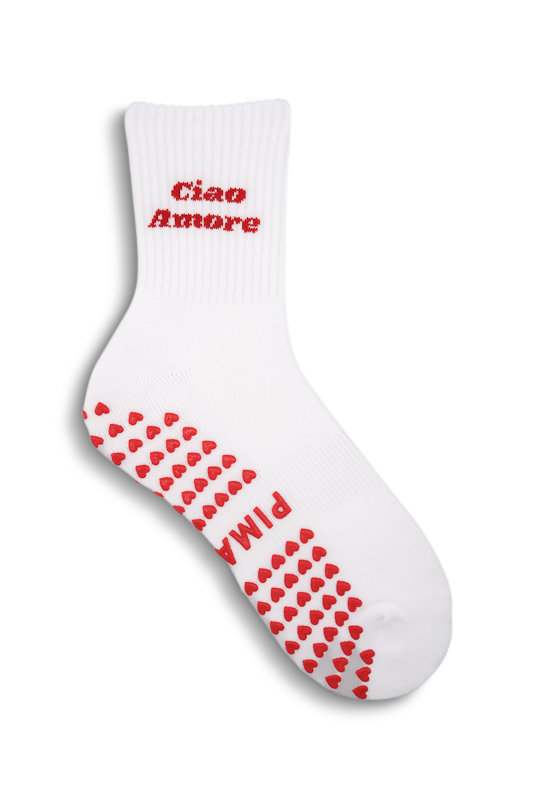 Grip Sock - Ciao Amore Rot