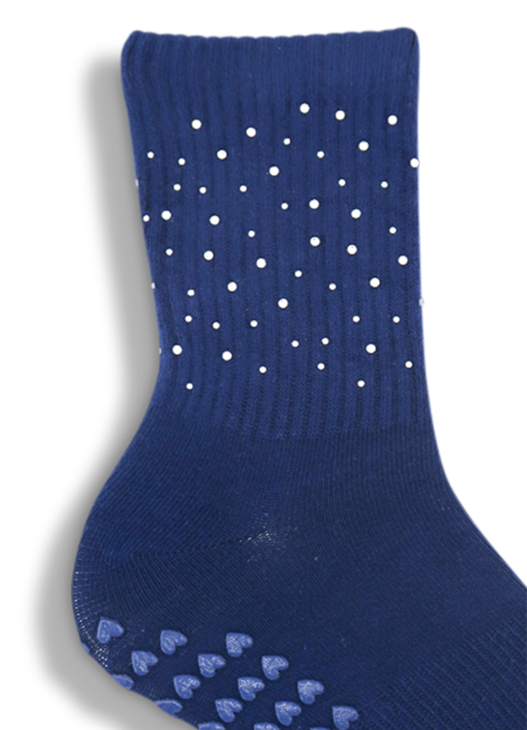 Strass Pilates Socken - Navy