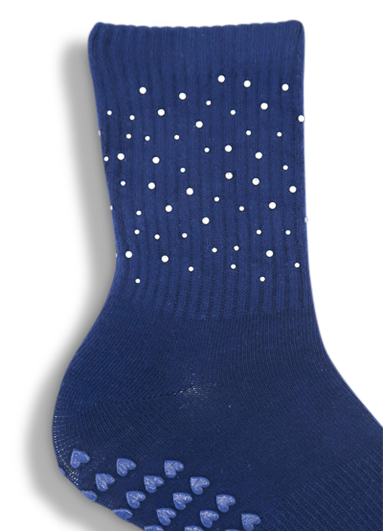 Strass Pilates Socken - Navy