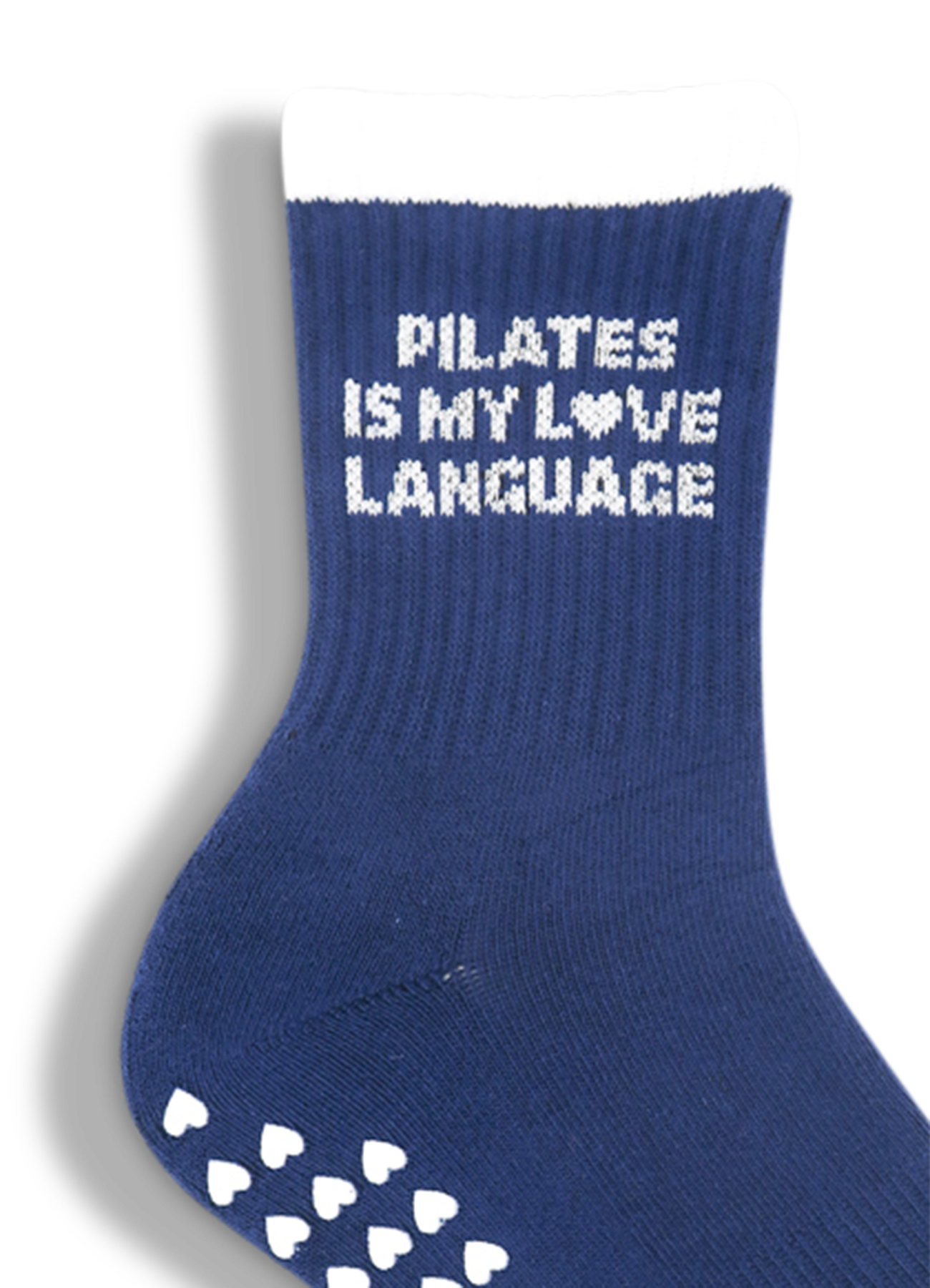 Pilates Socken - Love Language Navy