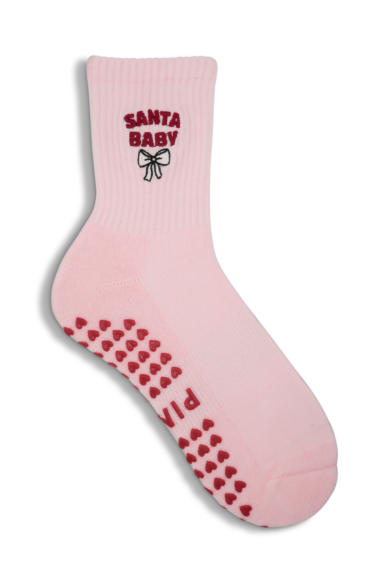 Grip Sock Santa Baby