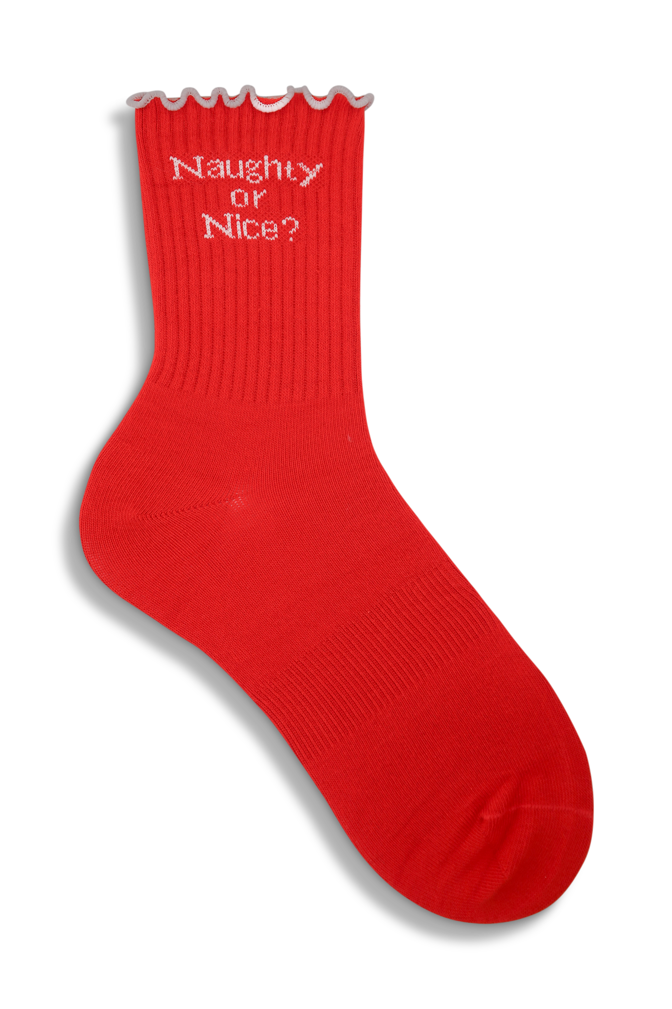 No Grip Ruffle Naughty or Nice