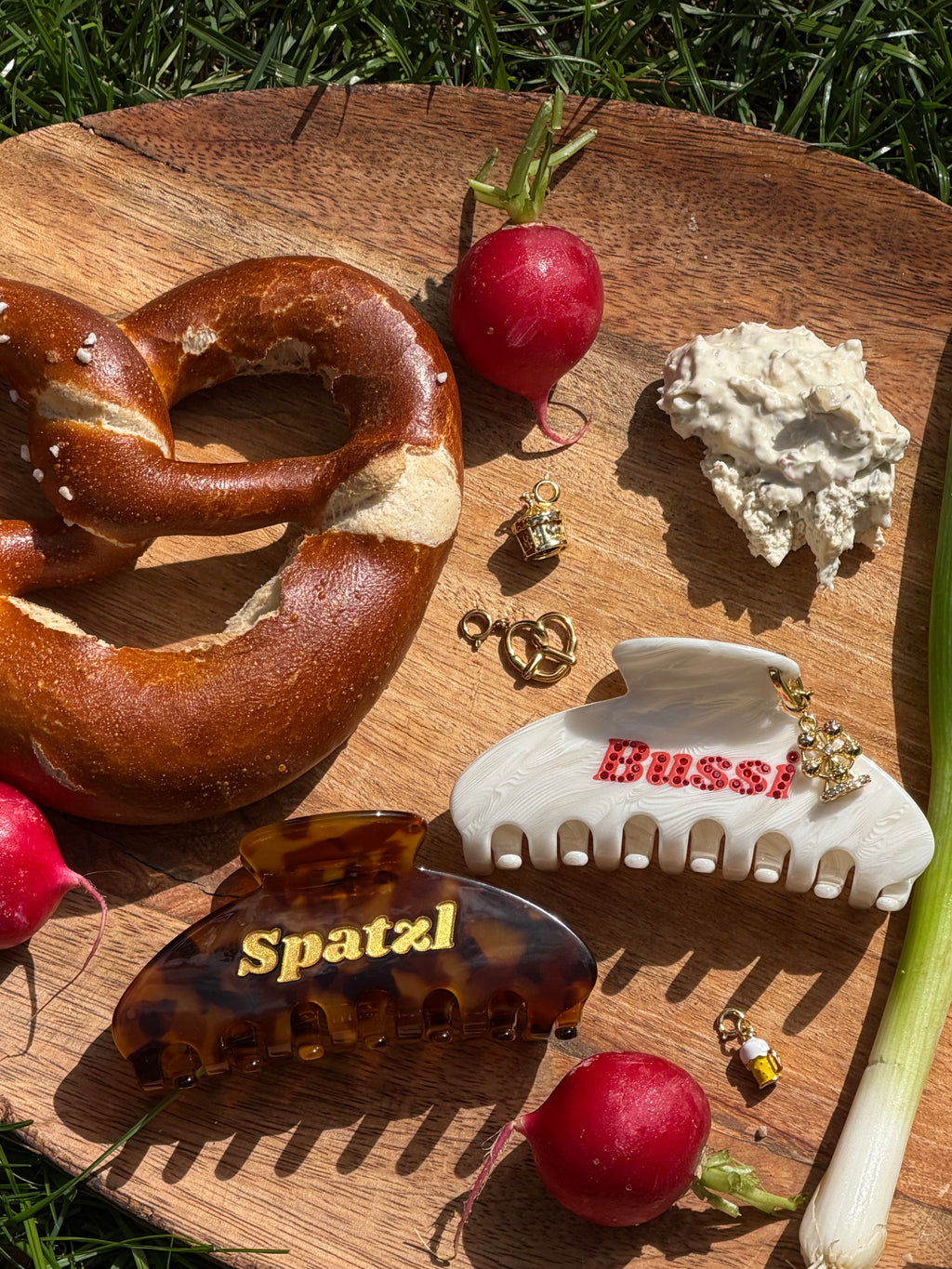 Riesenrad Charm-Trachten Haarspange-Volksfest