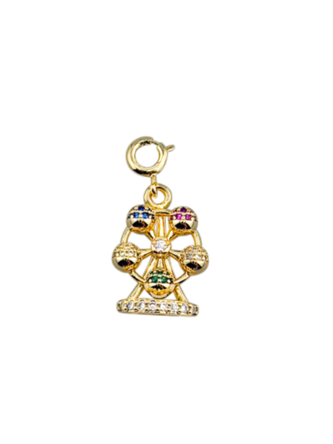 Riesenrad Schmuck Anhänger Charm
