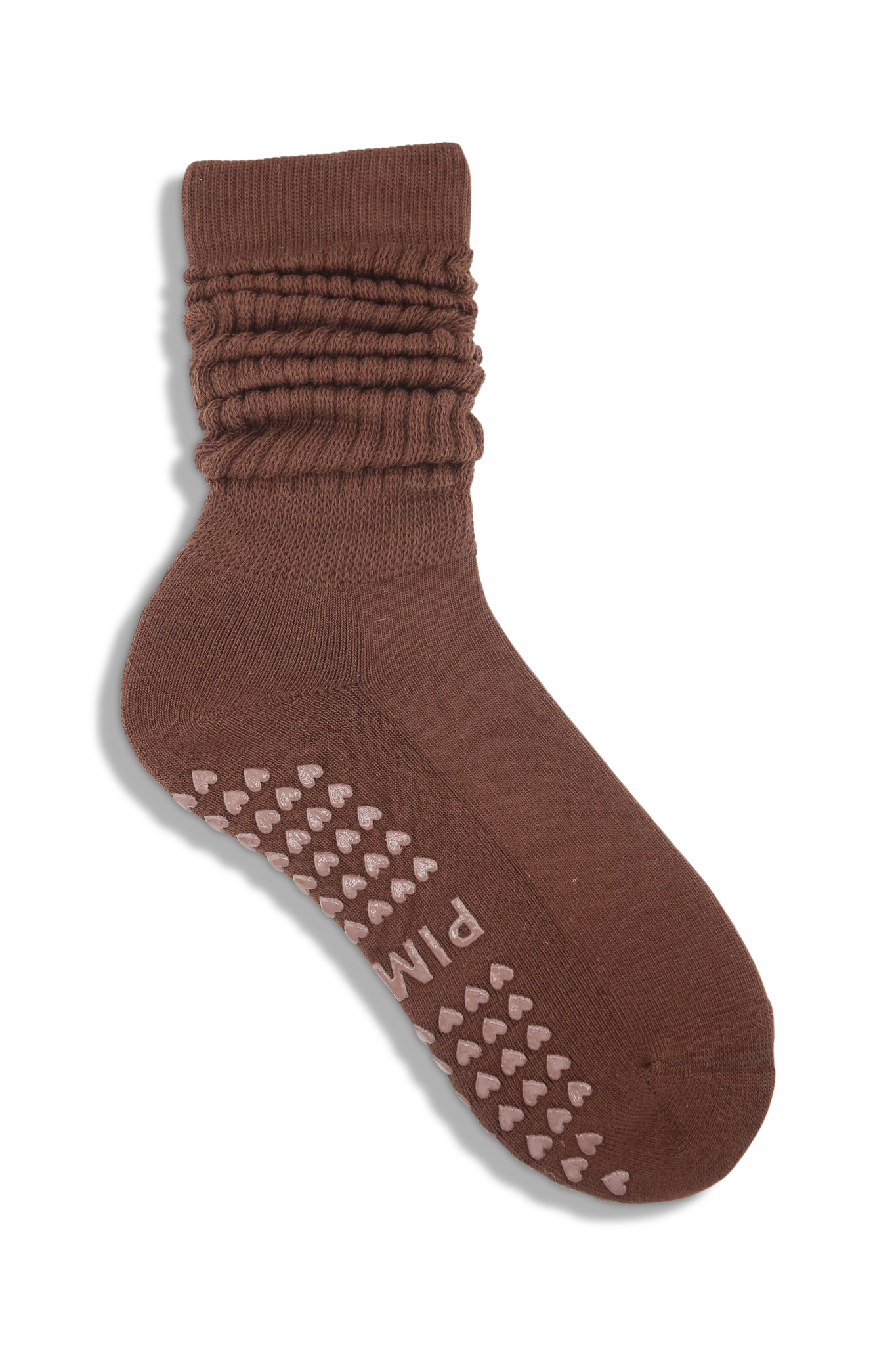 Scrunch Grip Sock – Bubble Cloud