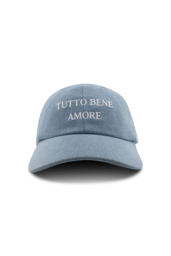 Tutto Bene Amore Cap Denim Jeans Cap