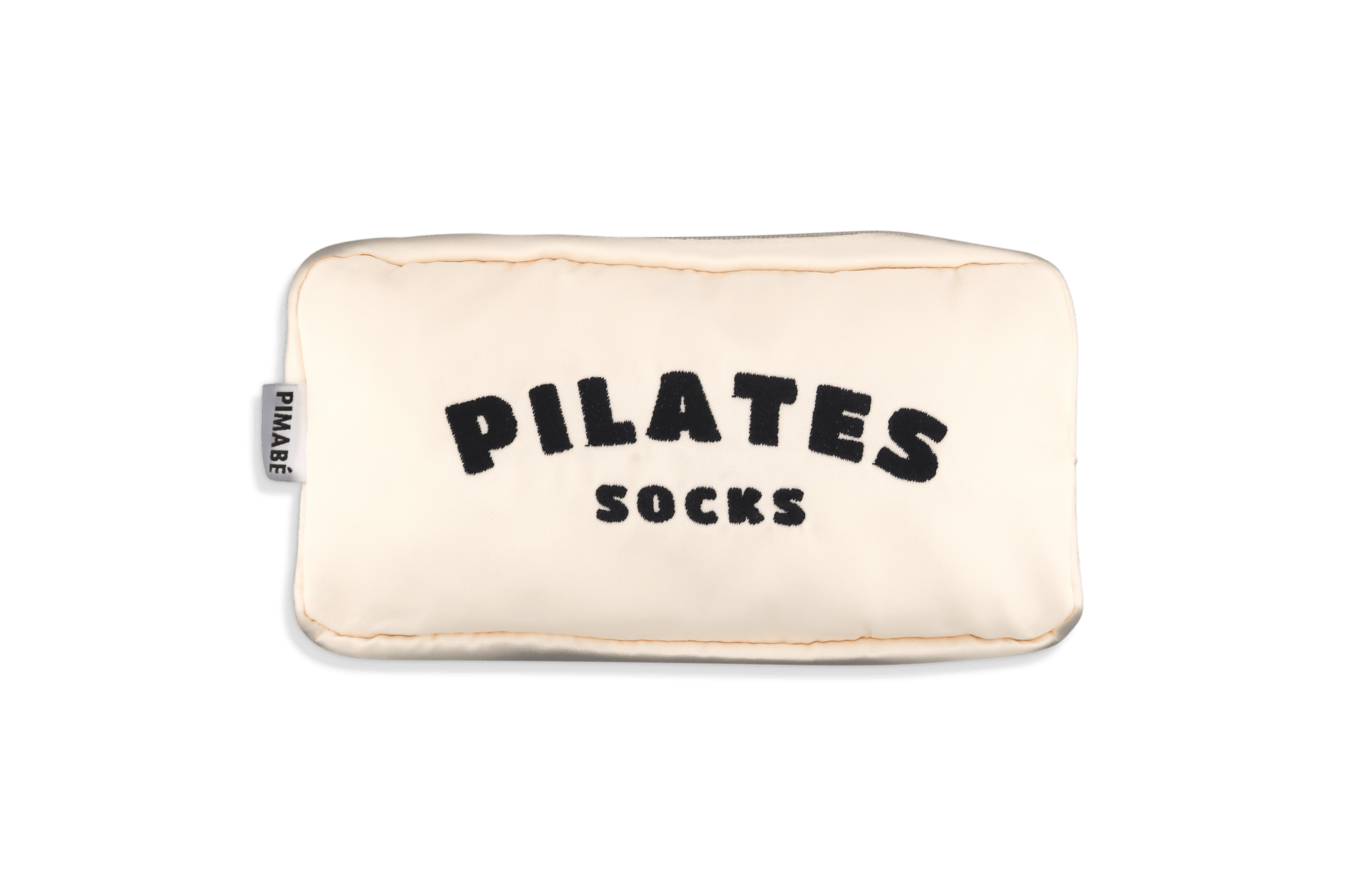 Pilates Sock Bag von Pimabé – Bag für Reformer Pilates, Schwarz – pilatessocken grippysocks pilates reformerpilates