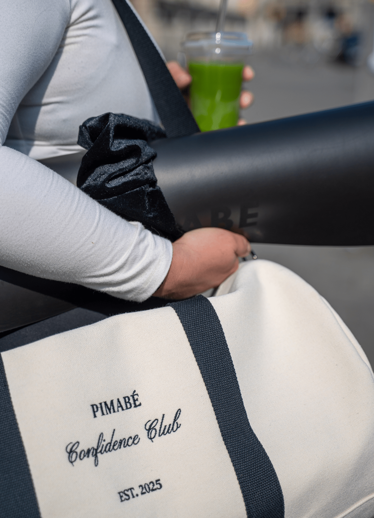 Pimabé Confidence Club Weekender von Pimabé – Bag für Reformer Pilates, – pilatessocken grippysocks pilates reformerpilates