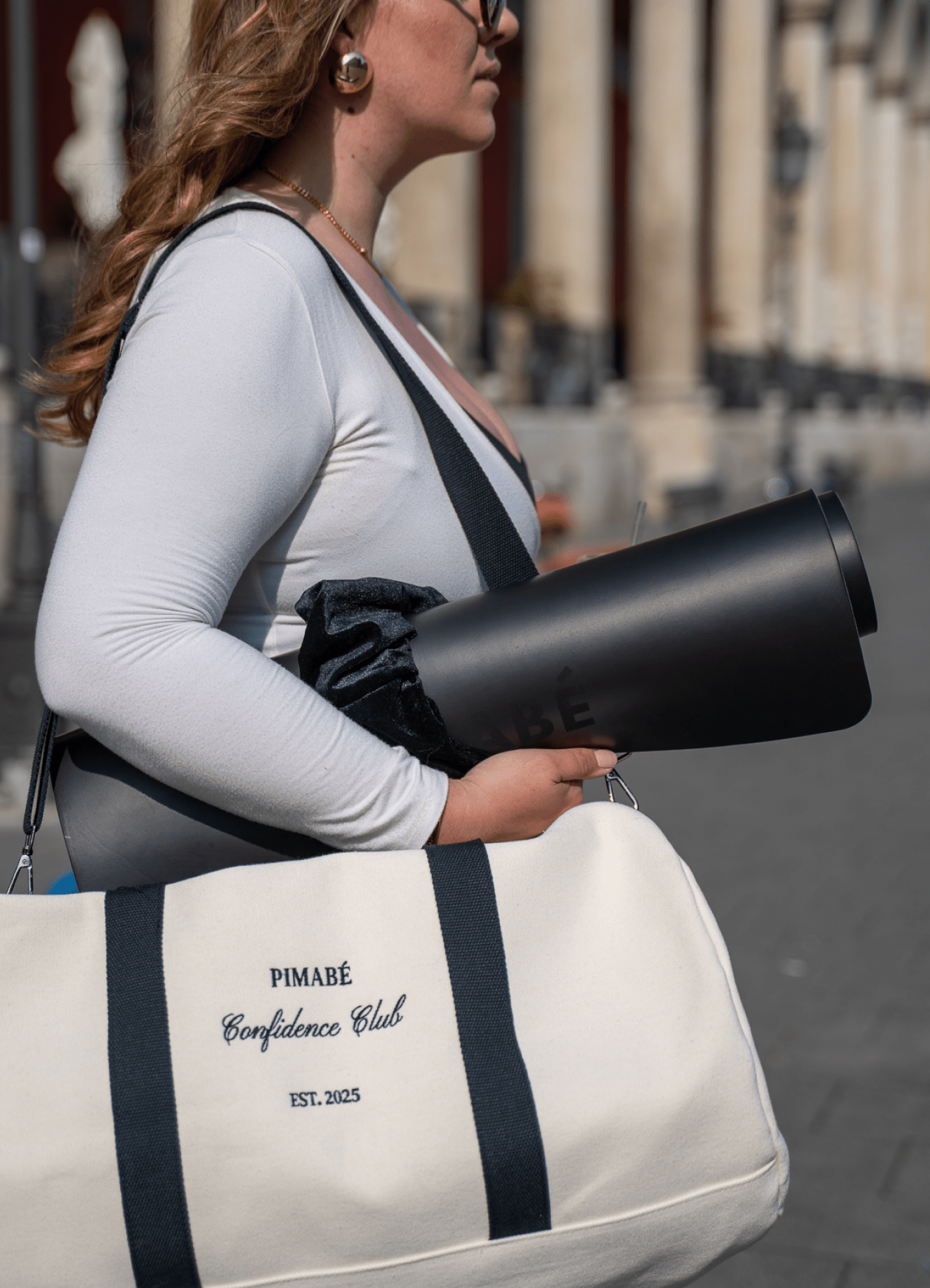 PIMABÉ - The Refomer Mat von Pimabé – Mat für Reformer Pilates, Rosa – pilatessocken grippysocks pilates reformerpilates