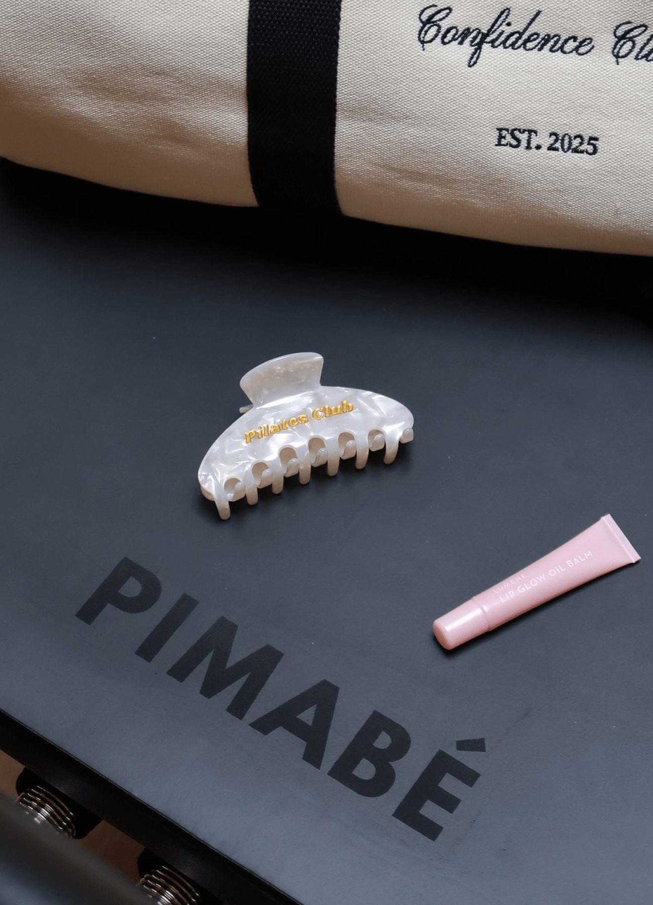 PIMABÉ - The Refomer Mat von Pimabé – Mat für Reformer Pilates, Rosa – pilatessocken grippysocks pilates reformerpilates