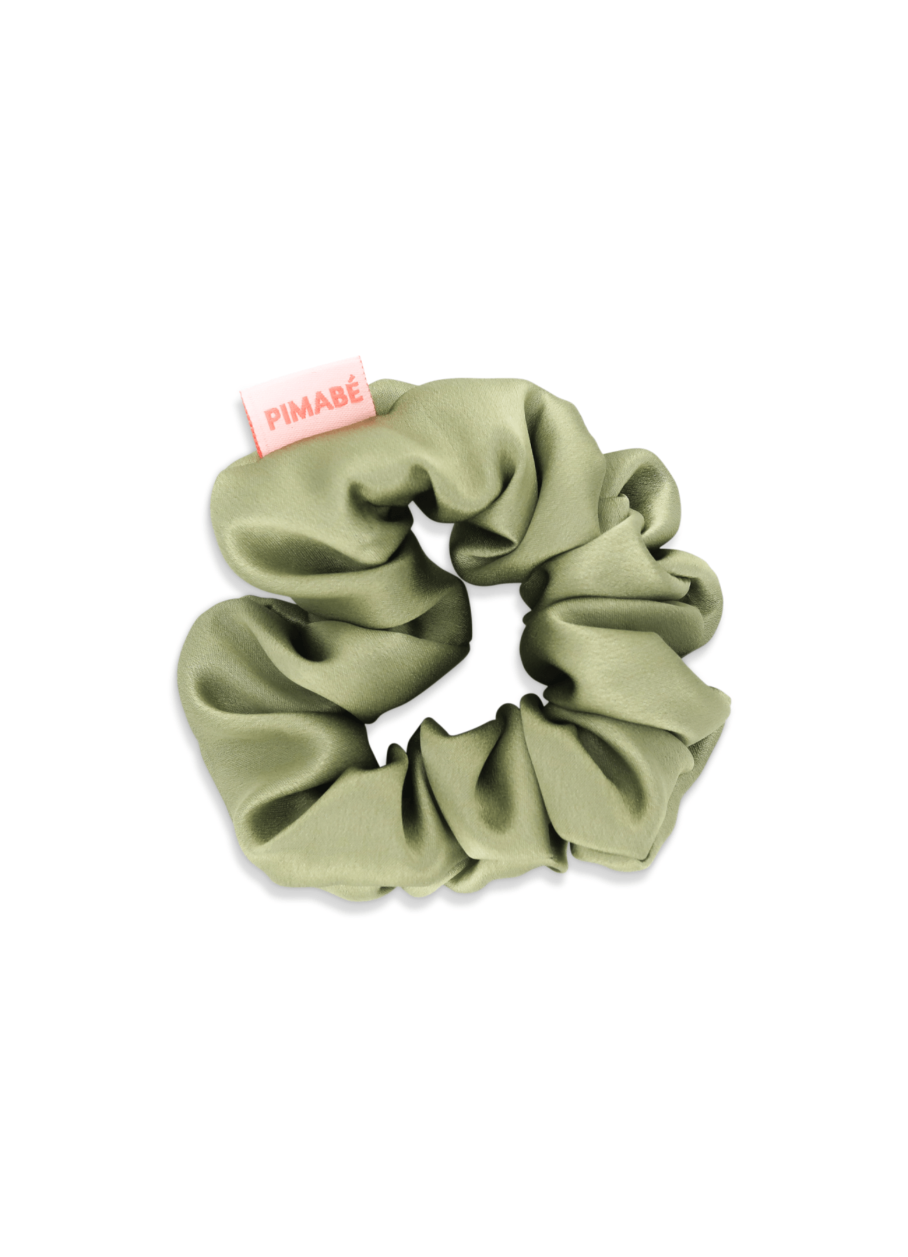 Seiden - Scrunchie von Pimabé – Scrunchie für Reformer Pilates, Matcha – pilatessocken grippysocks pilates reformerpilates