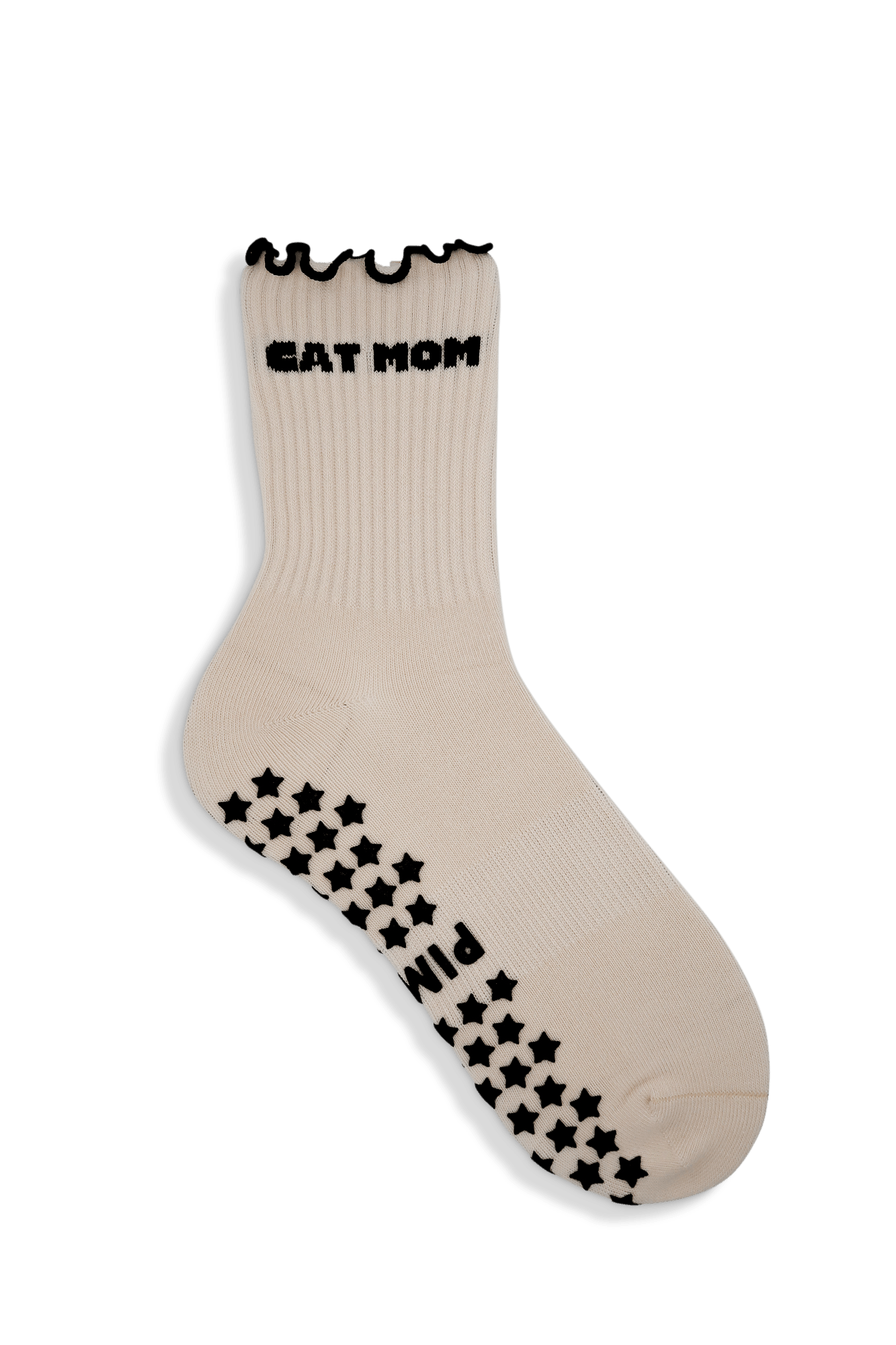 Grip Sock - Cat Mom von Pimabé – Sock für Reformer Pilates, – pilatessocken grippysocks pilates reformerpilates