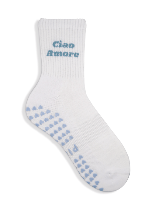 Grip Sock - Ciao Amore von Pimabé – Sock für Reformer Pilates, – pilatessocken grippysocks pilates reformerpilates
