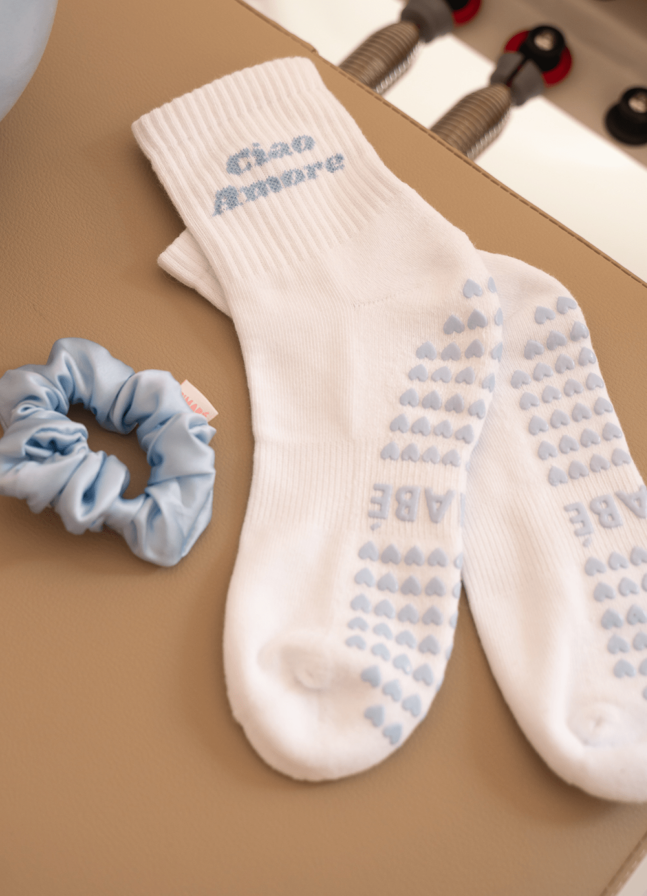 Grip Sock - Ciao Amore von Pimabé – Sock für Reformer Pilates, – pilatessocken grippysocks pilates reformerpilates