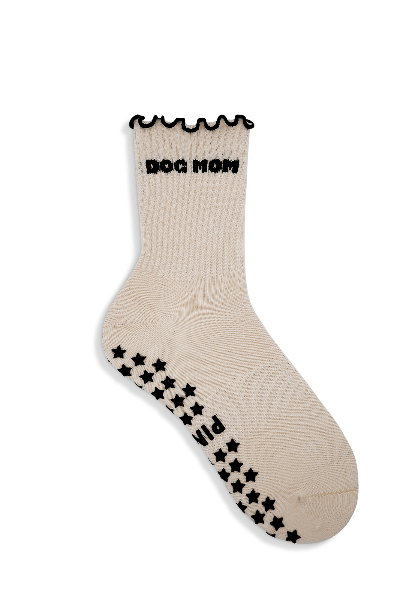 Grip Sock - Dog Mom von Pimabé – Sock für Reformer Pilates, – pilatessocken grippysocks pilates reformerpilates