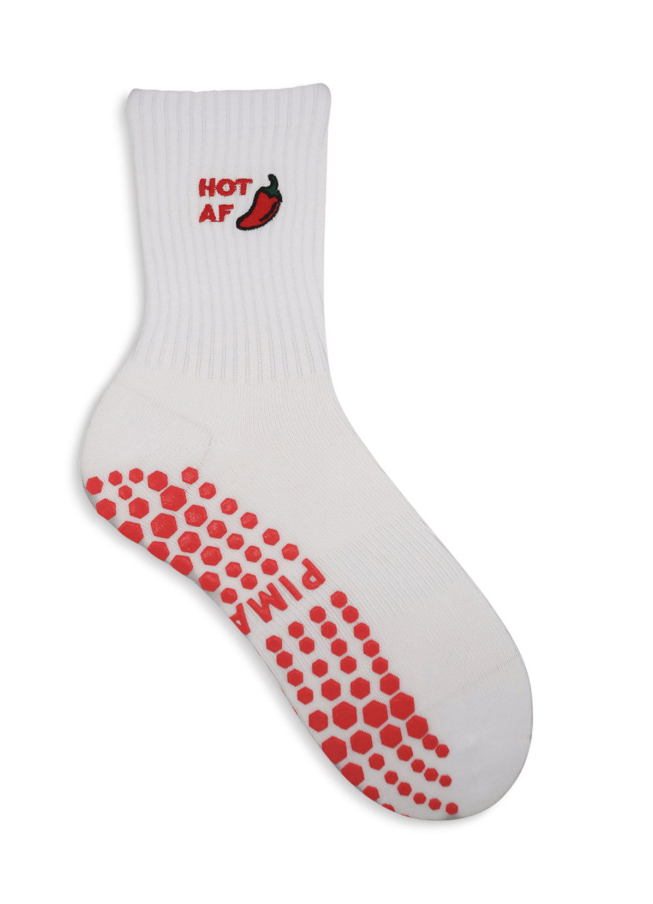 Grip Sock - HOT AF von Pimabé – Sock für Reformer Pilates, – pilatessocken grippysocks pilates reformerpilates