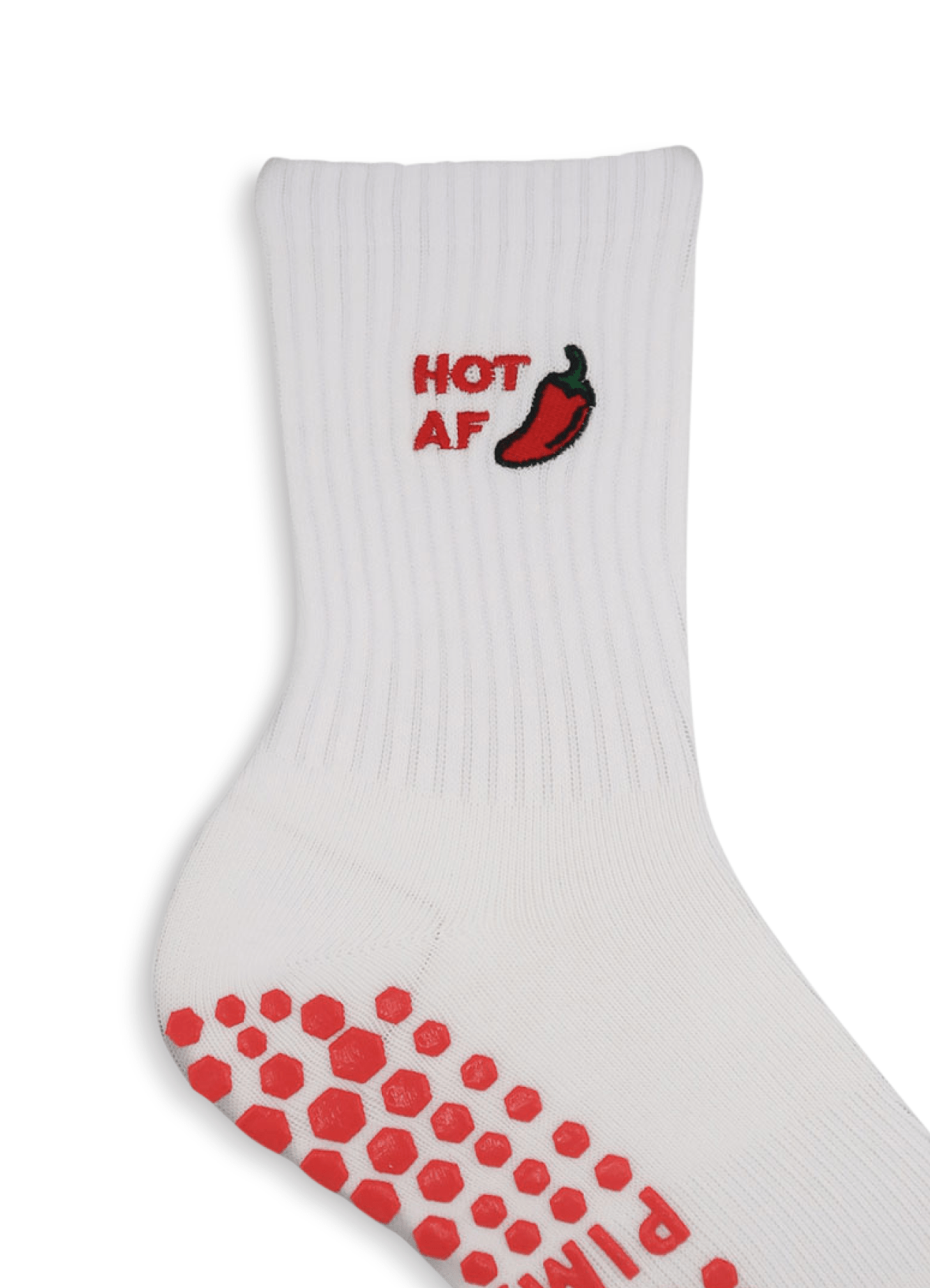 Grip Sock - HOT AF von Pimabé – Sock für Reformer Pilates, – pilatessocken grippysocks pilates reformerpilates