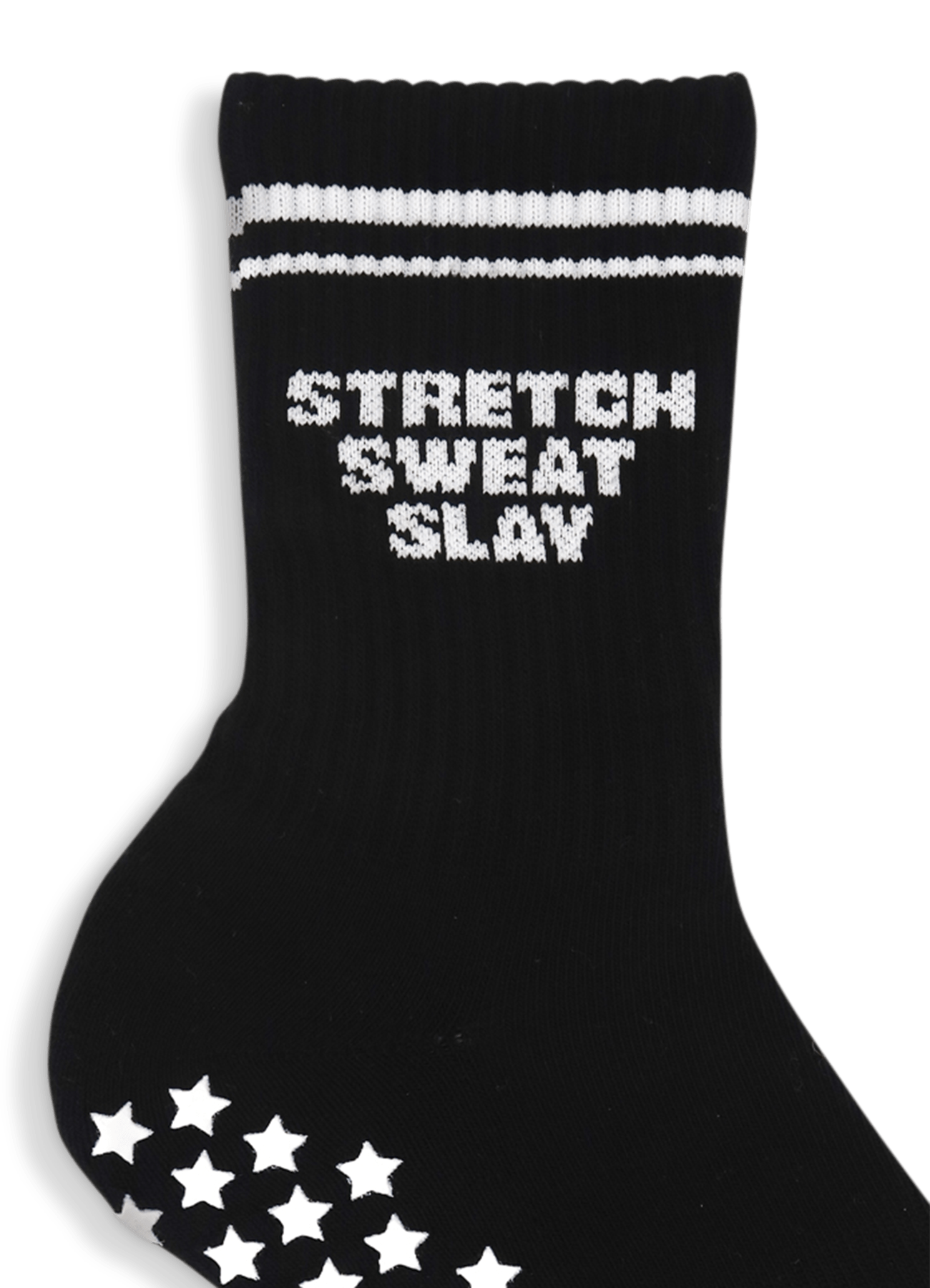 Grip Sock - Stretch, Sweat, Slay von Pimabé – Sock für Reformer Pilates, – pilatessocken grippysocks pilates reformerpilates